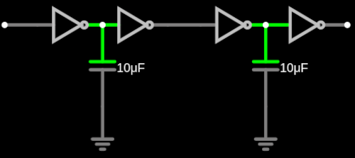 Capacitor Delay